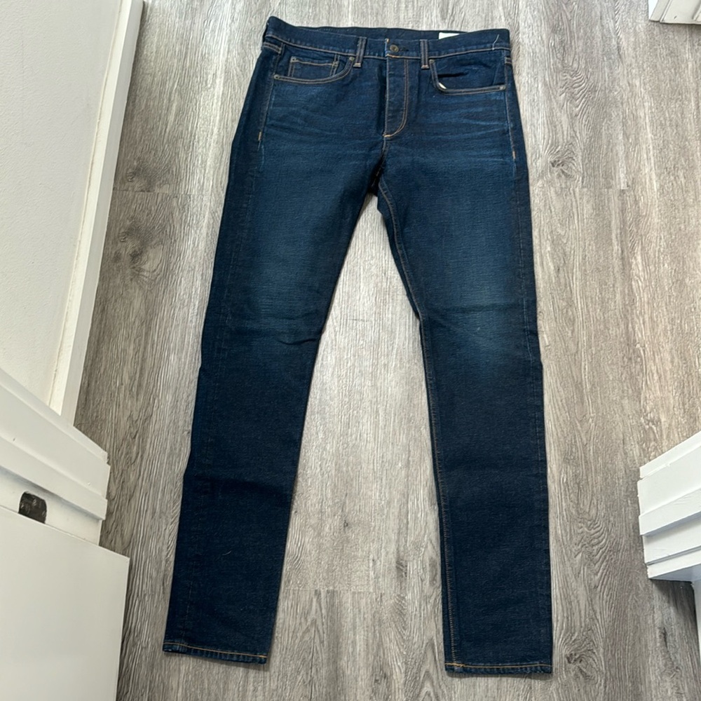rag & bone Men's Slim Jeans - Dark Blue